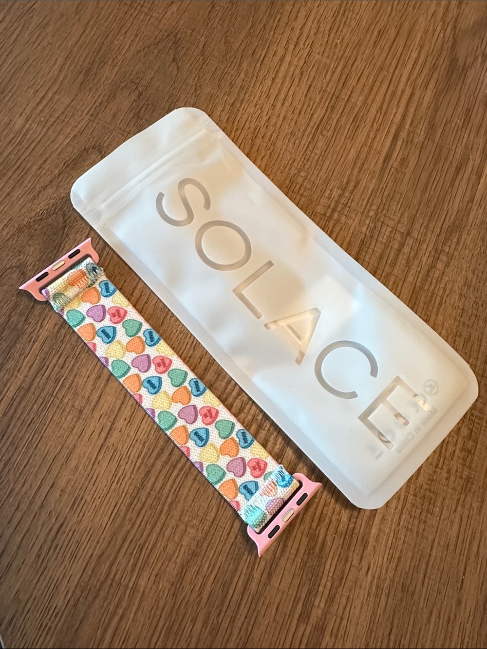 Solace Candy Hearts Apple Watch Band XS